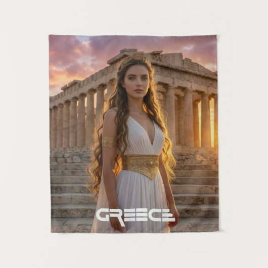 GREECE - ACROPOLIS WANDKLEED (Voorkant)