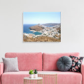 Greece, Astypalaia, Chora Canvas Afdruk (Insitu (Woonkamer))