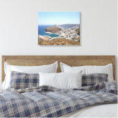 Greece, Astypalaia, Chora Canvas Afdruk (Insitu (Slaapkamer))