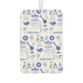 Greece Blue and White Luchtverfrisser (Achterkant)