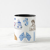 Greece Coffee Cup, Perfect Gift for Travel mug Mok (Midden)
