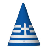 Greece flag  feesthoedjes (Rechts)