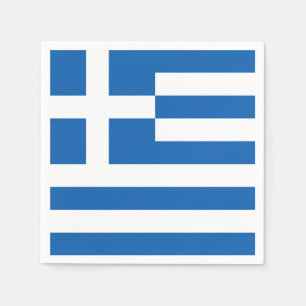 Greece flag Paper Napkin Servet
