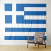 Greece flag  wandkleed (In Situ (horizontaal))