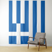 Greece flag  wandkleed (In situ)