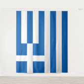 Greece flag  wandkleed (Voorkant)