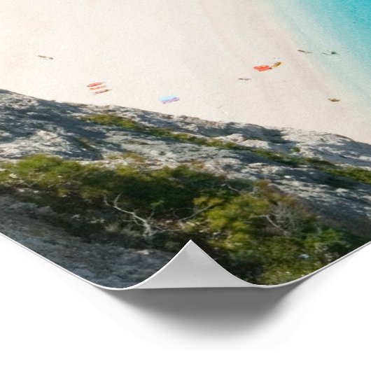 GREECE, Ionian Islands, ZAKYNTHOS, SHIPWRECK Poster (Hoek)