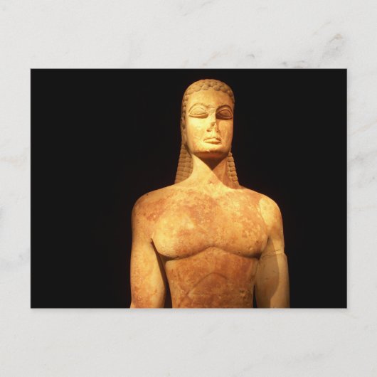 Greece Kouros of the Sacred Gate postcard Briefkaart (Voorkant)