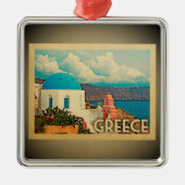 Greece Ornament Vintage Travel (Voorkant)
