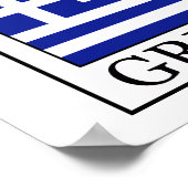 Greece Poster (Hoek)