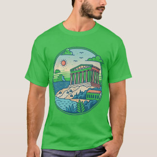 GREECE retro T-shirt