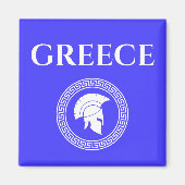 Greece Spartan  Magneet (Voorkant)