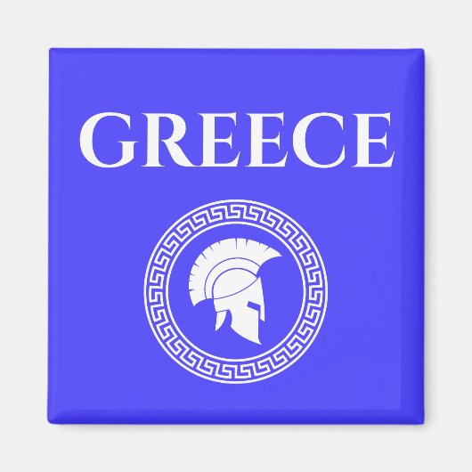 Greece Spartan  Magneet (Voorkant)