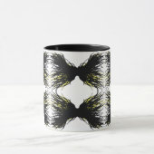 Greed Abstract 7 Deadly Sins Alcohol Ink Art Mok (Midden)