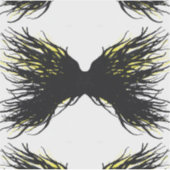 Greed Abstract 7 Deadly Sins Alcohol Ink Art Sticker (Voorkant)