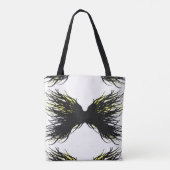 Greed Abstract 7 Deadly Sins Alcohol Ink Art Tote Bag (Achterkant)