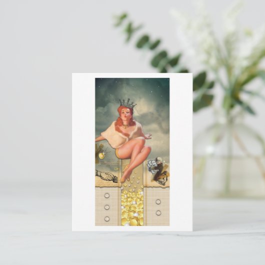 Greed Briefkaart (Staand voorkant)