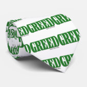 Greed Logo Stropdas (Opgerold)
