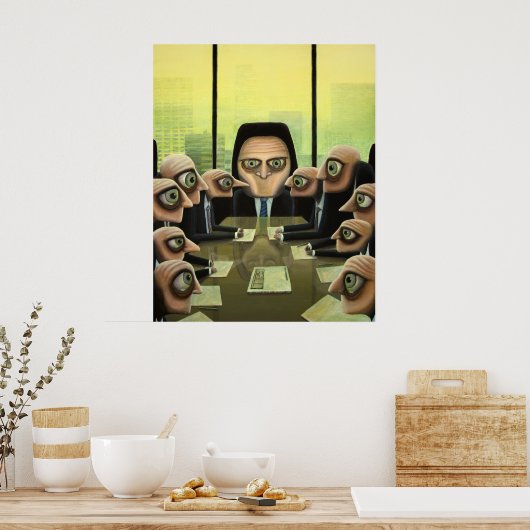 Greed Poster (Keuken)