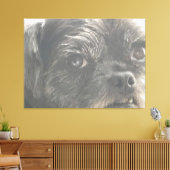 Greedo Watches Canvas Afdruk (Insitu (Woonkamer))