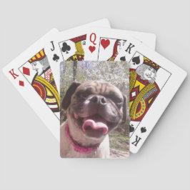 Greedo's moeder Ken Gage Fotografie Hond Pokerkaarten