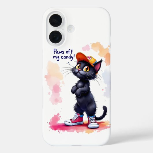 Greedy Cat, Halloween, schrijfster Natasha Us Case-Mate iPhone Case (Achterkant)