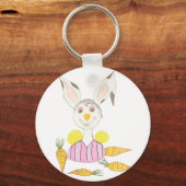 Greedy for Carrots Sleutelhanger (Voorkant)