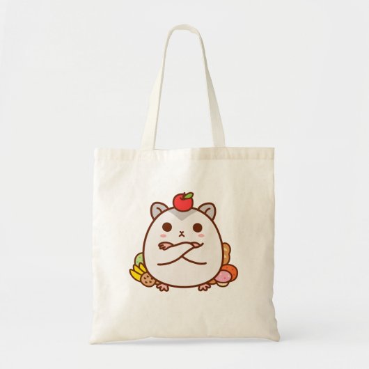 Greedy Hamster Tote Bag (Voorkant)