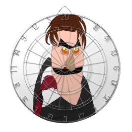 Greedy man marionet dartbord