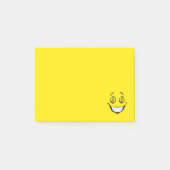 Greedy Money Eyes Yellow Face Post-it® Notes (Voorkant)