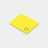 Greedy Money Eyes Yellow Face Post-it® Notes (Schuin)