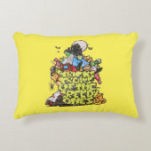 Greedy Monsters Pillow Accent Kussen (Voorkant)