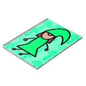Greeeeen Gnome Notitieboek (Linkerzijde)