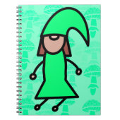 Greeeeen Gnome Notitieboek (Voorkant)