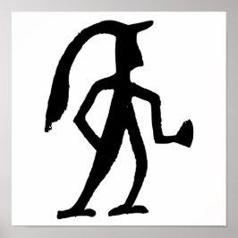 GREEJACK | Aardgeest Primitive Grotkunst Talisman Poster