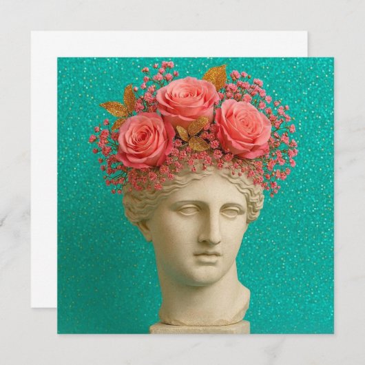 Greek Ancient Greeting Card. Kaart (Voorkant / Achterkant)