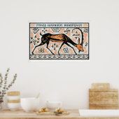 Greek Antelope - Matchbox Print - Aesthetic Wall (Keuken)