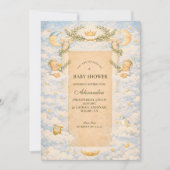 Greek Classic Columns Baby Shower Kaart (Voorkant)