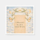 Greek Classic Columns Baby Shower Servet (Voorkant)