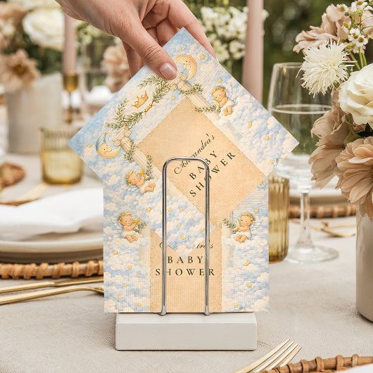 Greek Classic Columns Baby Shower Servet