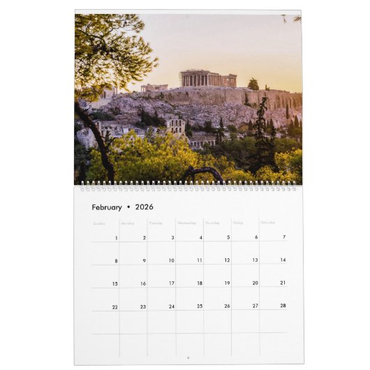 Greek Emotions 2026 Kalender (Feb 2026)