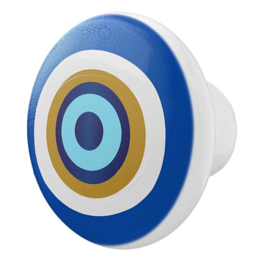 Greek Eye Design Keramische Knop (Rechts)