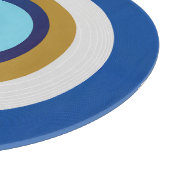 Greek Eye Design Voeg gewoon tekst toe Snijplank (Hoek)