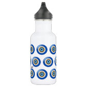 Greek Eye Design Voeg gewoon tekst toe Waterfles (Rechts)