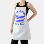Greek Goddess and Flag of Greece Personalized  Schort (Insitu)