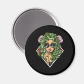 Greek Goddess Medusa Magneet (Voorkant / Achterkant)