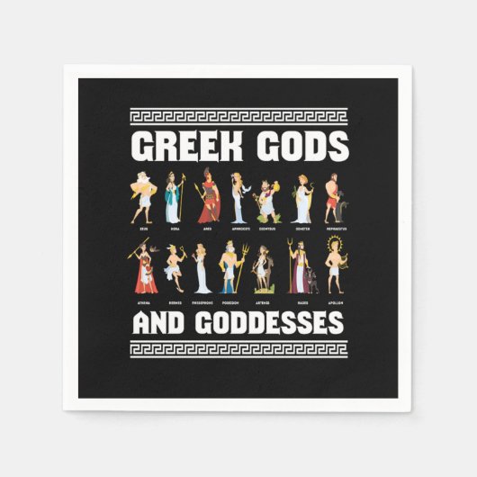 Greek Gods And Goddesses Greeks Servet (Voorkant)