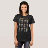 Greek Gods Mythology Greek Ancient Legends T-shirt (Voorkant volledig)