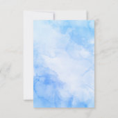 Greek Island Santorini Greece Wedding Save The Date (Achterkant)