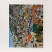 Greek Island Symi View Jigsaw Puzzle Legpuzzel (Verticaal)